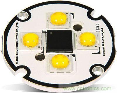 Acrich2 ACLED在LED數量增加、亮度表現提升,可直接AC電源驅動,簡省驅動電路設計空間與成本