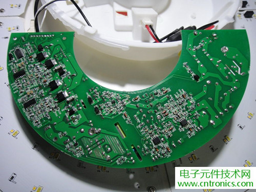 高端大氣上檔次!智能遙控調光LED吸頂燈拆解