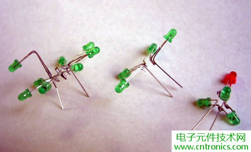 工科男的圣誕禮物:簡易LED圣誕樹DIY