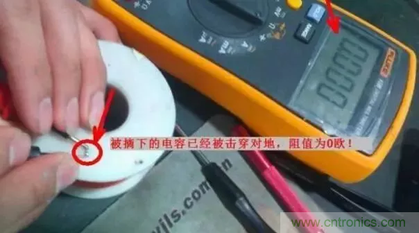 電容擊穿是開路還是短路？電容擊穿原因是什么？
