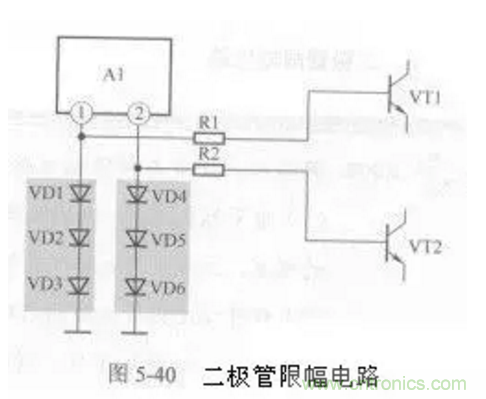 二極管限幅電路工作原理 二極管限幅電路工作原理