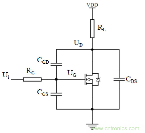 MOSFET的寄生電容是如何影響其開(kāi)關(guān)速度的？