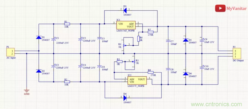 怎樣構(gòu)建可調(diào)線性AC-DC電源供用戶自由調(diào)節(jié)？