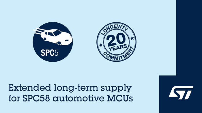 意法半導體保障SPC58汽車MCU供應20年，破解供應鏈焦慮